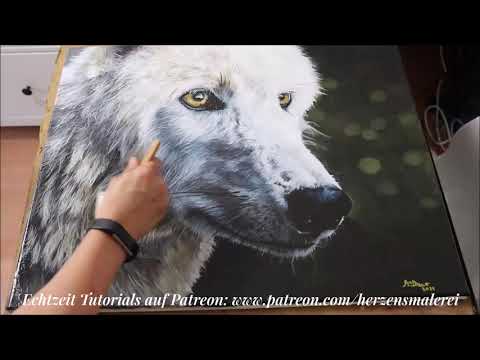 Acrylic Firnis Wolf - Schlusslack beim Acryl