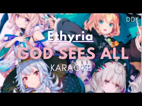 Karaoke ♬ Ethyria - God Sees All | NIJISANJI EN【Off Vocal | Instrumental】