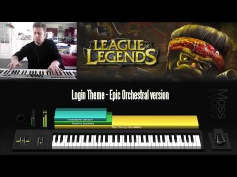League Of Legends - Login Screen Piano