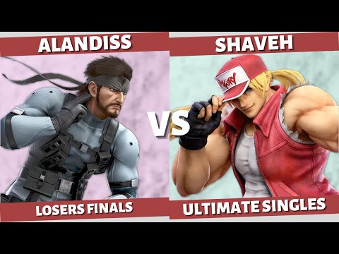 WALUIGI'S SMASH DOWN - LOSERS FINALS: Alandiss (Snake) VS Shaveh (Terry) SSBU SINGLES