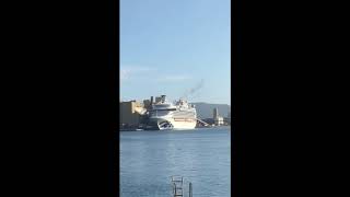 Ruby Princess Cruise Ship Departs Australia