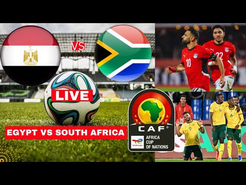 Egypt vs South Africa 1-0 Live Africa Cup of Nations AFCON Football Match Score Highlights Bafana