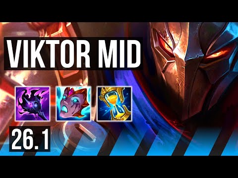 VIKTOR vs SYNDRA (MID) | KR Master | 26.1