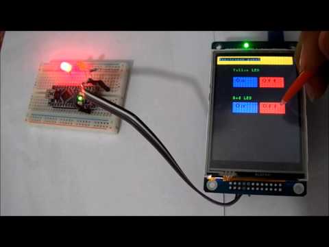 Arduino tft lcd touch panel 3.2 inch