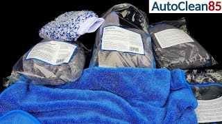 Waschen Detailing Polieren/Licargo Microfaser + Waschhandschuh/Tücher die man immer gebrauchen kann!