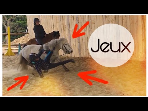 CS'o Landreau - JEUX à poneys ! (Chutes 😆) - 03/04/2019