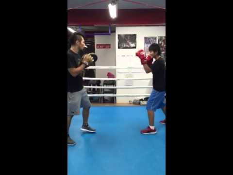 ガードからのフックの打ち返しの仕方