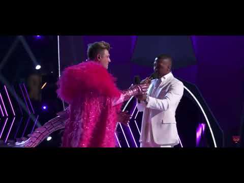 Nick carter sings open arms unmask as crocodile