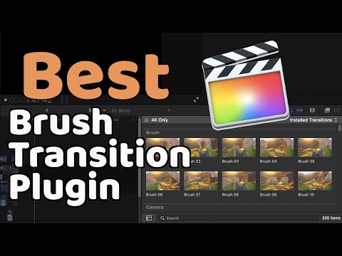 Best Brush Transition Plugin for FCPX? | Ultimate Transition Pack | Final Cut Pro X Tutorial & Tips