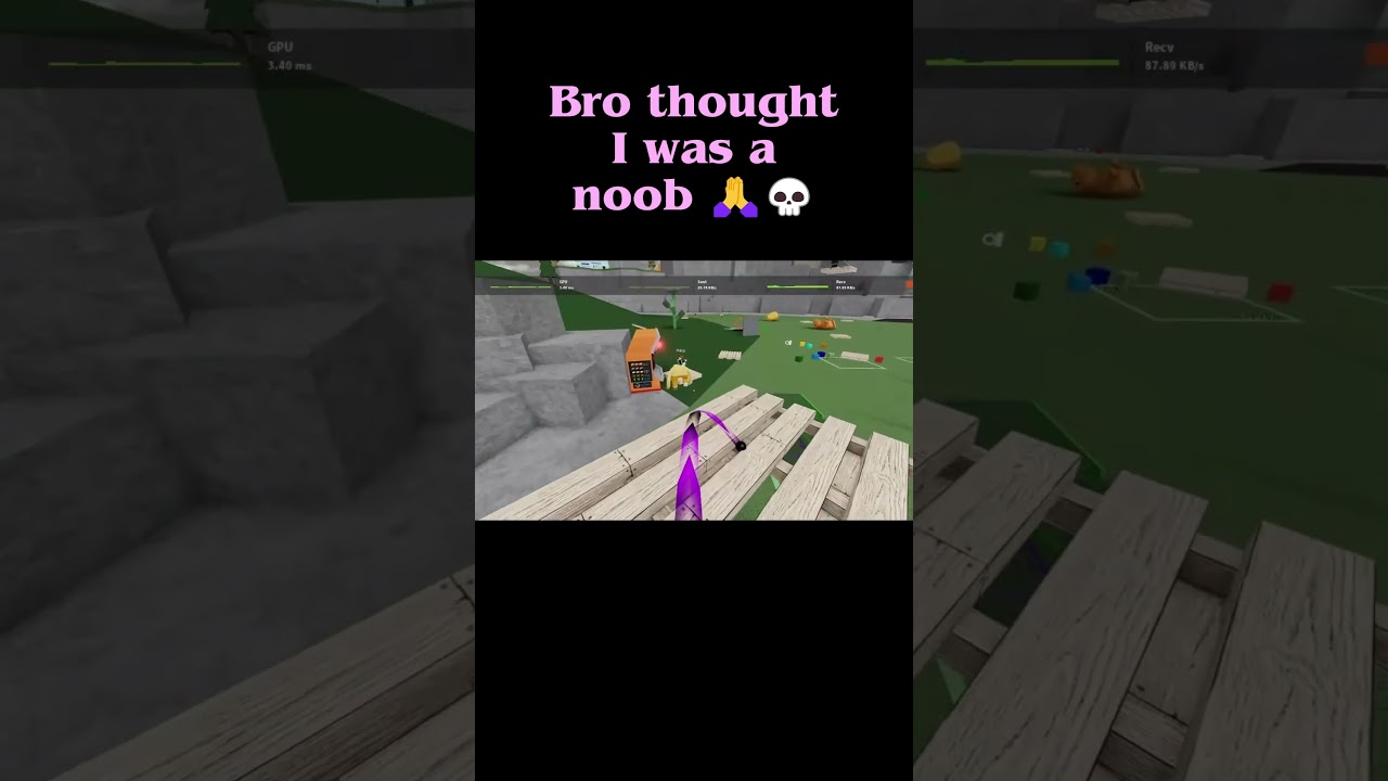 Bro thought I was a noob 🙏💀 (Fling Things and People Roblox Clip)