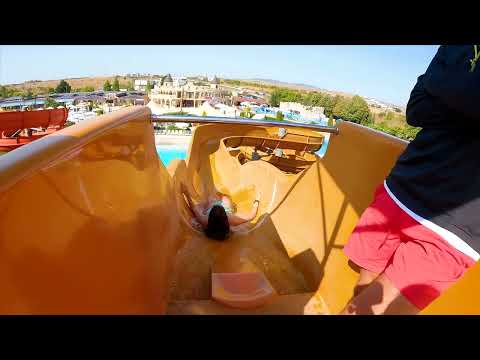 Tornado WaterSlide at Nessebar AquaPark, Bulgaria