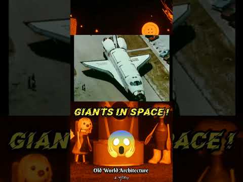 Giants in space 😱  STS-8 Challenger NASA https://youtu.be/ZJw5lE9089o Source (at 3.30 minutes) #NASA
