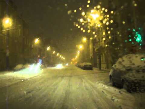 6-One minute of videoart every day - Tempête de neige