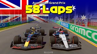 F1 23 - 100% Race Australia w/ Ricciardo | #AusGP 🇦🇺