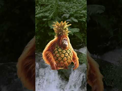 Orangutini Ananasini Italian Brainrot #loop,#trix,#glitch,#grinz