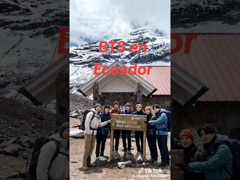 BTS en Ecuador..así sería su llegada a los 5000 m de altura en el Chimborazo si vinieran al Ecuador