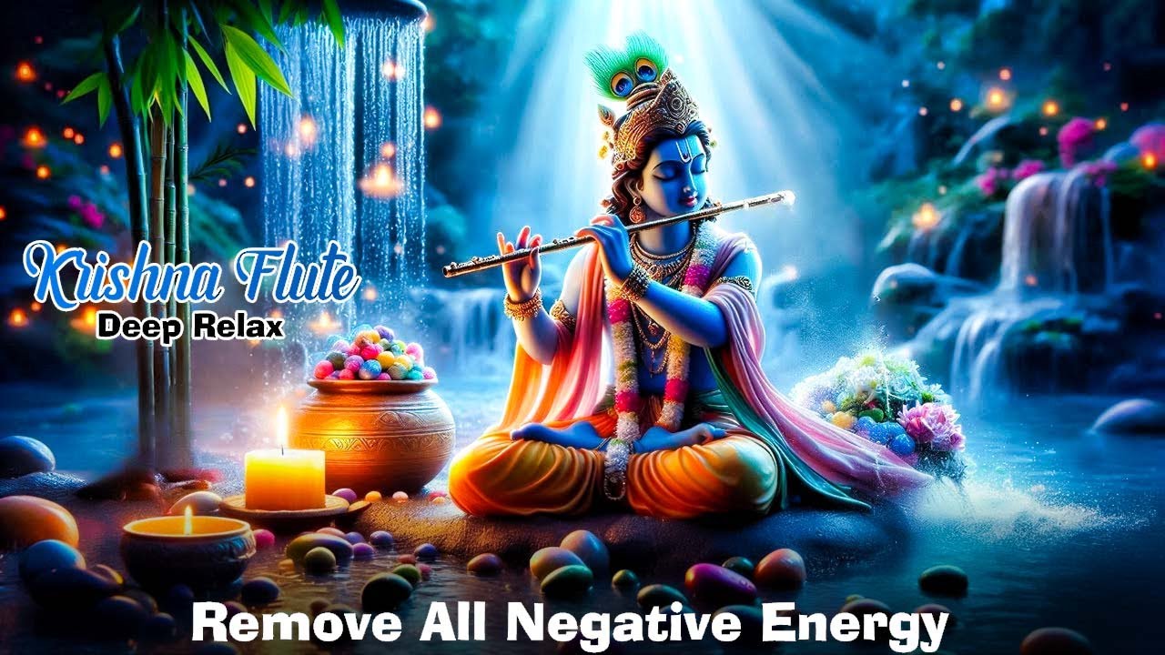#Lord Krishna Flute Music | RELAXING MUSIC YOUR MIND| BODY AND SOUL | Remove All Negative Energy