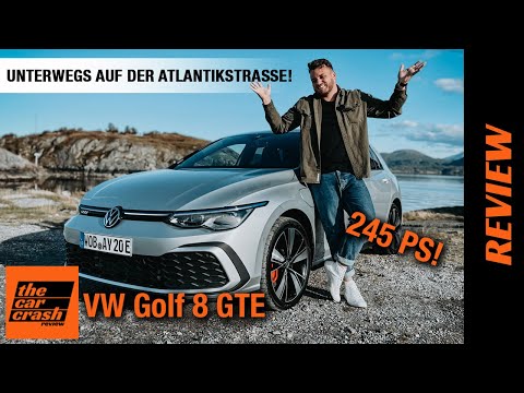 Unterwegs im VW Golf 8 GTE (2021) auf der Atlantikstrasse! 🇳🇴💨 Fahrbericht | Review | Hybrid Test