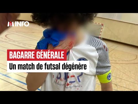 Un match de futsal vire à la bagarre générale