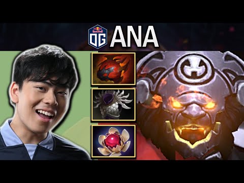 OG.ANA SMURF AXE WITH TARASQUE-LOTUS ORB - DOTA 2 7.31 GAMEPLAY