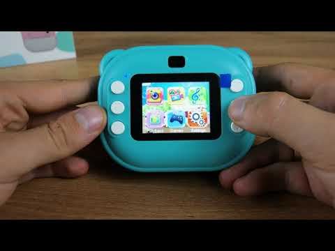 Детский фотоаппарат-принтер C 66631 с фронтальной камерой (4 цвета)