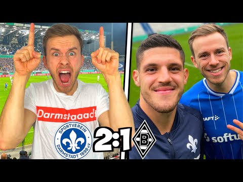 Darmstadt vs. Gladbach Stadionvlog | ESKALATION PUR! 😍🚀 (Road to Pokalfinale)