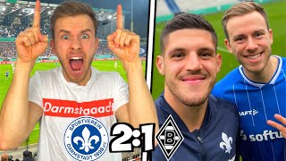Darmstadt vs. Gladbach Stadionvlog | ESKALATION PUR! 😍🚀 (Road to Pokalfinale)