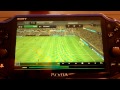 PS Vita Football Manager Match Gameplay