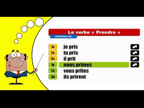 Je conjugue les verbes # Prendre = Indicatif Passé simple