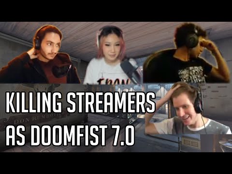 Killing Twitch Streamers as Doomfist 7.0