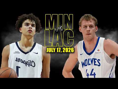Minnesota Timberwolves vs Los Angeles Clippers Full Game Highlights - July 17, 2026