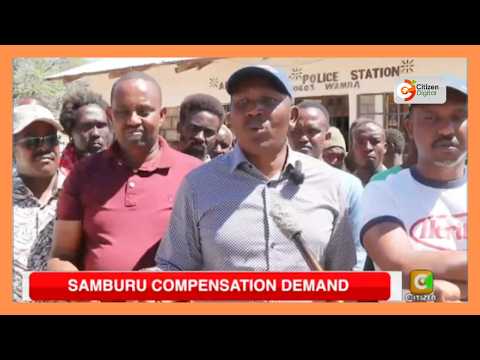 Samburu governor calls for compensation over livestock deaths