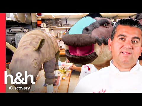 Dos pasteles que te llevarán directo al período Jurásico | Cake Boss | Discovey H&H