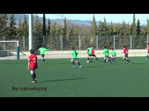 Fútbol 11 Infantiles C.D. Corellano - C.D. Lourdes B día 08/01/12 clip 5/5