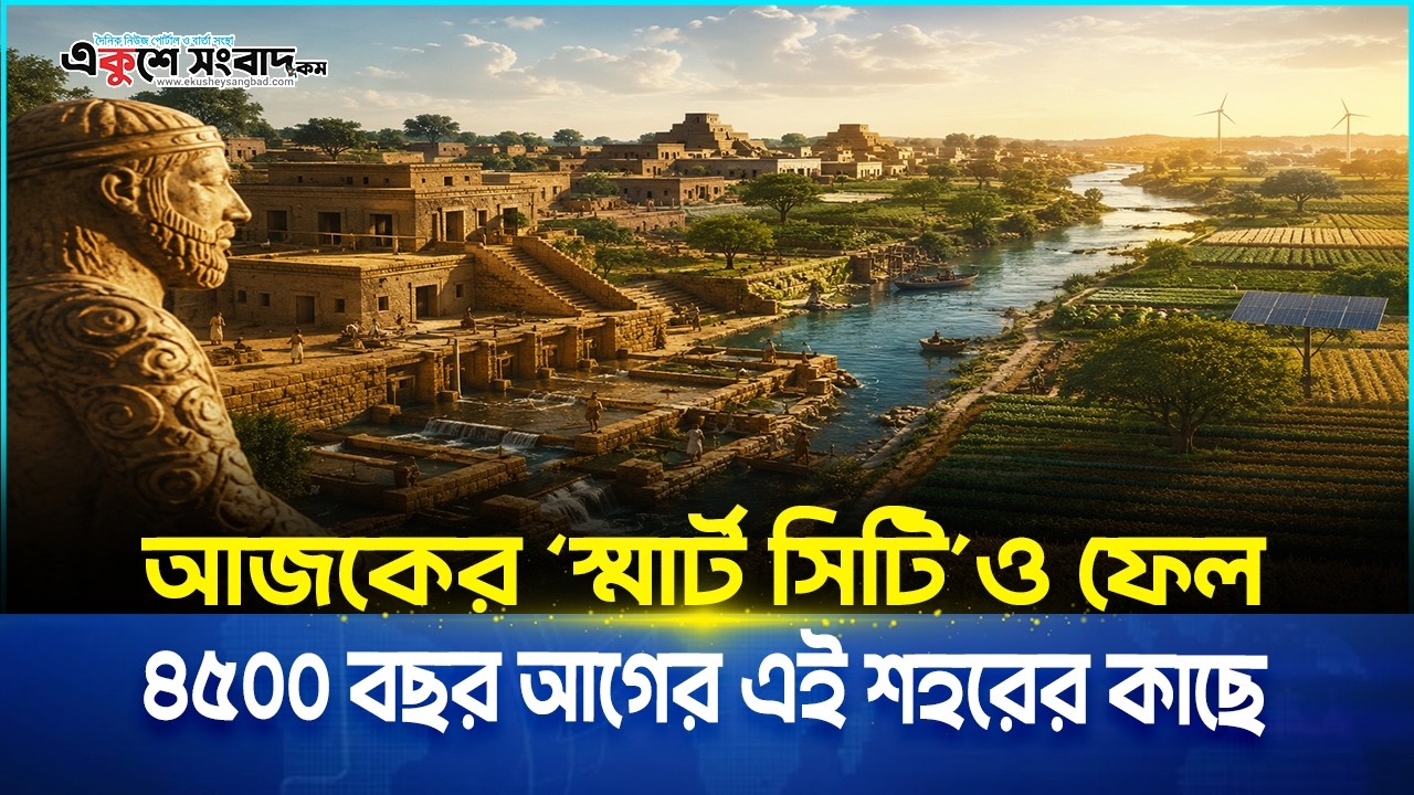  আজকের ‘স্মার্ট সিটি’ও ফেল ৪৫০০ বছর আগের এই শহরের কাছে