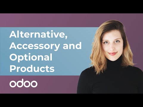 Alternative, Accessory and Optional Products | odoo eCommerce