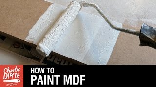 How to Paint MDF - Video #1