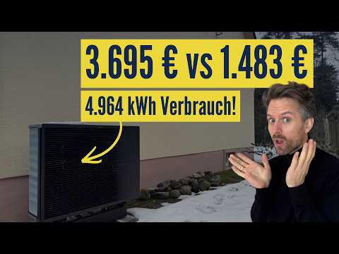 Wärmepumpe teurer als Gasheizung? (1 Jahres Bilanz)