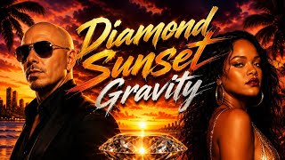 Pitbull ft. Dua Lipa - Diamond Sunset Gravity ( Lyrics Video )