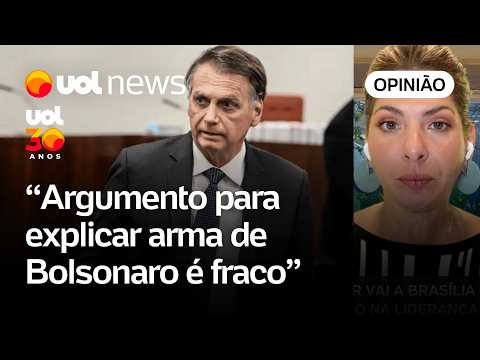 Arma de Bolsonaro: Argumento de que proibição não foi feita por escrito é fraco | Daniela Lima