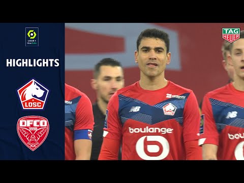 LOSC LILLE - DIJON FCO (1 - 0) - Highlights - (LOSC - DFCO) / 2020-2021