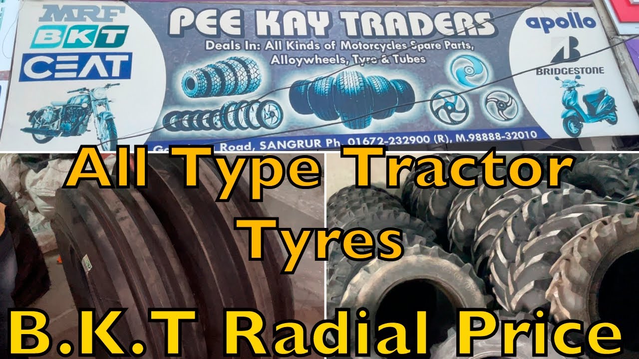 All Tractor Tyres Info | BKT 10:00:16 & Radial Tyres | All Brands Nylon Tyres | Full Info With Price