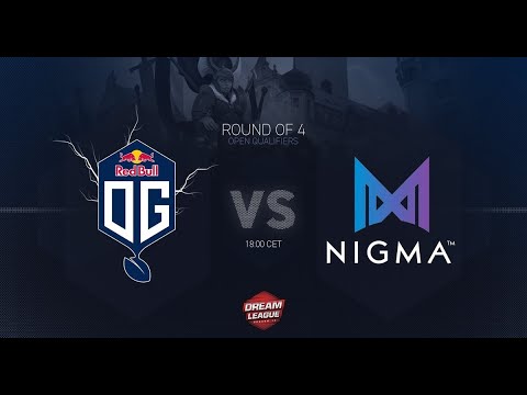 NIGMA VS OG.SEED DREAMLEAGUE LEIPZIG MAJOR | FINALS BEST OF 3 (QUALIFIER)