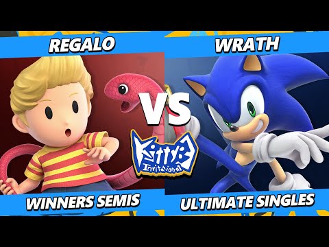Kitty 3 Invitational Top 8 - Regalo (Lucas) Vs. Wrath (Sonic) Smash Ultimate - SSBU