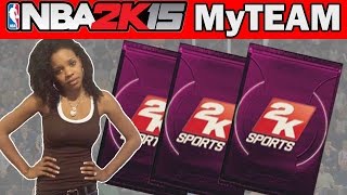 NBA 2K15 My Team Pack Opening - WIFEY DABBLE CHEESE! | NBA 2K15 Pack Opening