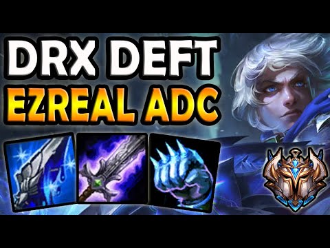 Deft EZREAL ADC vs CAITLYN - Korea Challenger Patch 10.19 ✔️