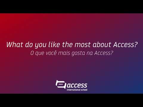 O que você mais gosta na Access? - Muryllo