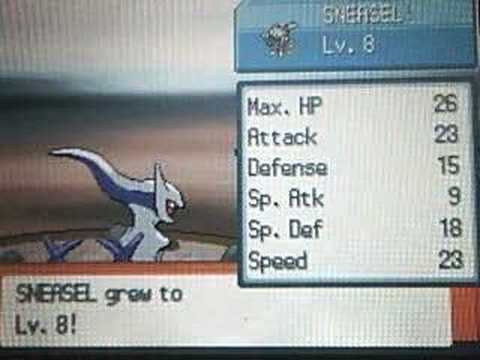 Pokemon Diamond and Pearl: EV Training: Attack