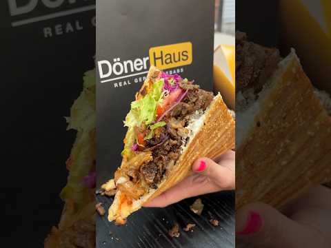 The döner kebabs at Döner Haus in NYC's East Village are EPIC. 🔥🤤 #DEVOURPOWER