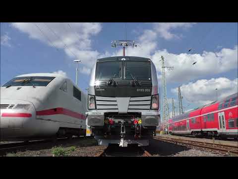 Eine Fahrt mit dem Siemens Vectron von Railpool